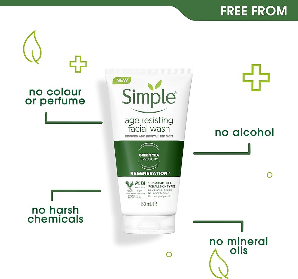 Simple Age Resisting Face Wash