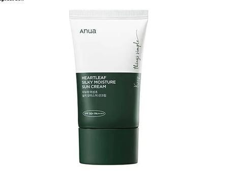 Anua Heartleaf Silky Moisture Sun Cream