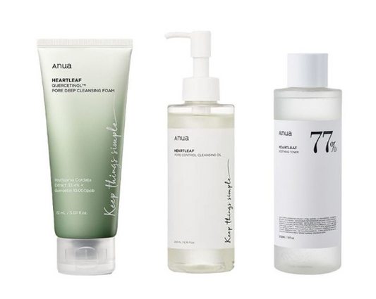 Anua Oily Skin Trio